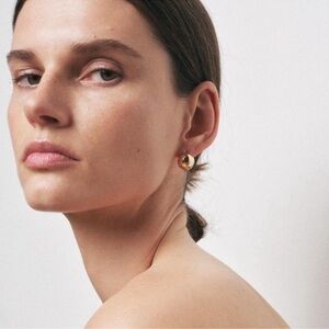 Zara Earrings Duo in Gold Tone